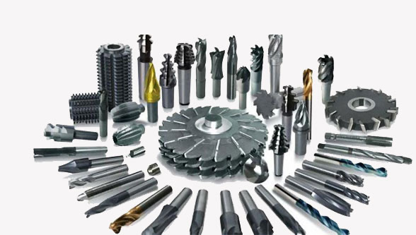 Industrial tools and heavy machinery in an oilfield supply setting